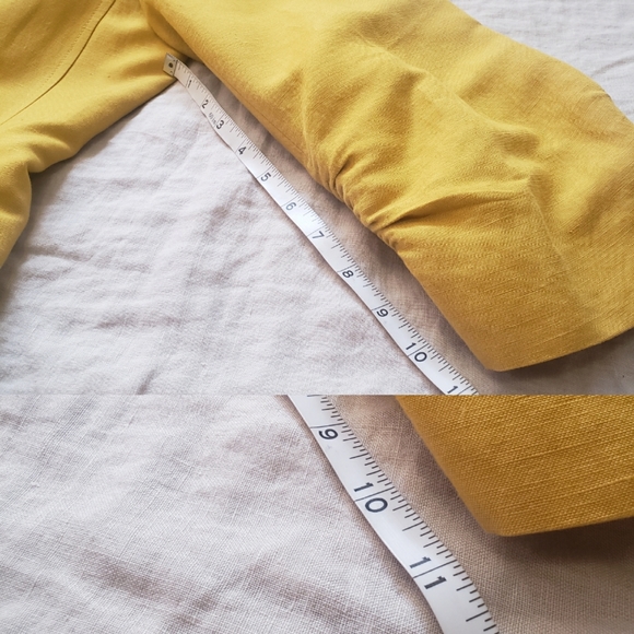 KASPER Linen Blend, Toggle Closure, Notch Collar Blazer: size 14 - Picture 11 of 13